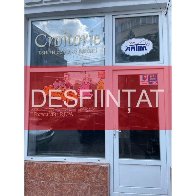 Croitorie pentru Femei și Bărbați Artim DESFIINȚATĂ